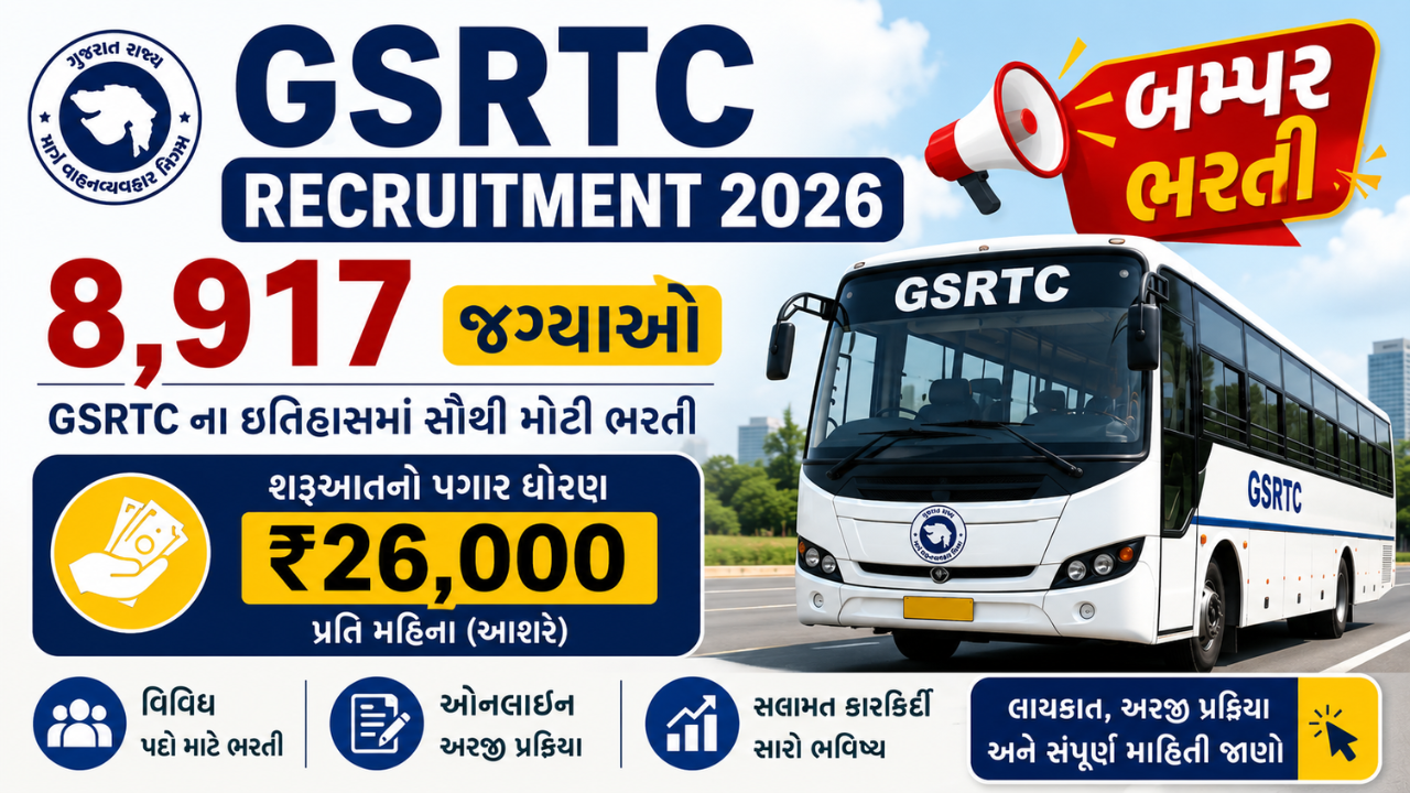GSRTC Recruitment 2026